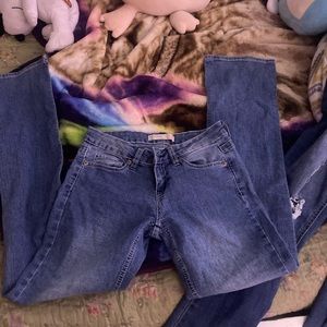 no boundaries jeans boot cut SHORT!! size 1